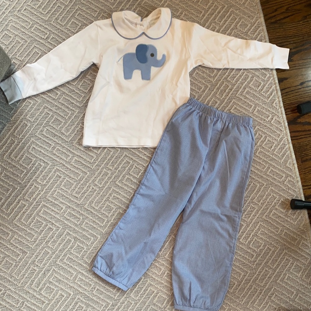 Little English 2 piece boys set / 4T
